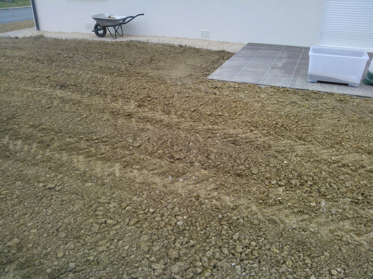 Passage du mini-tracteur