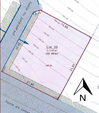 Plan du terrain