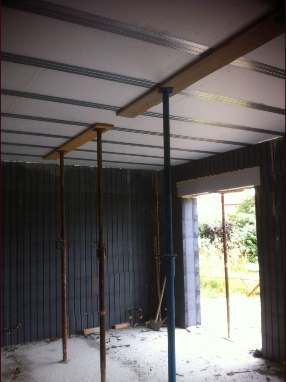 Montage du plancher