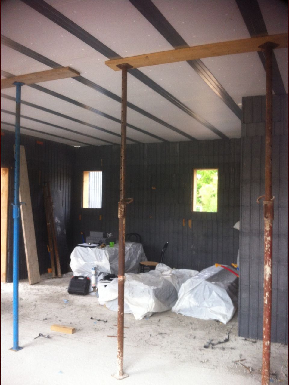 Montage du plancher