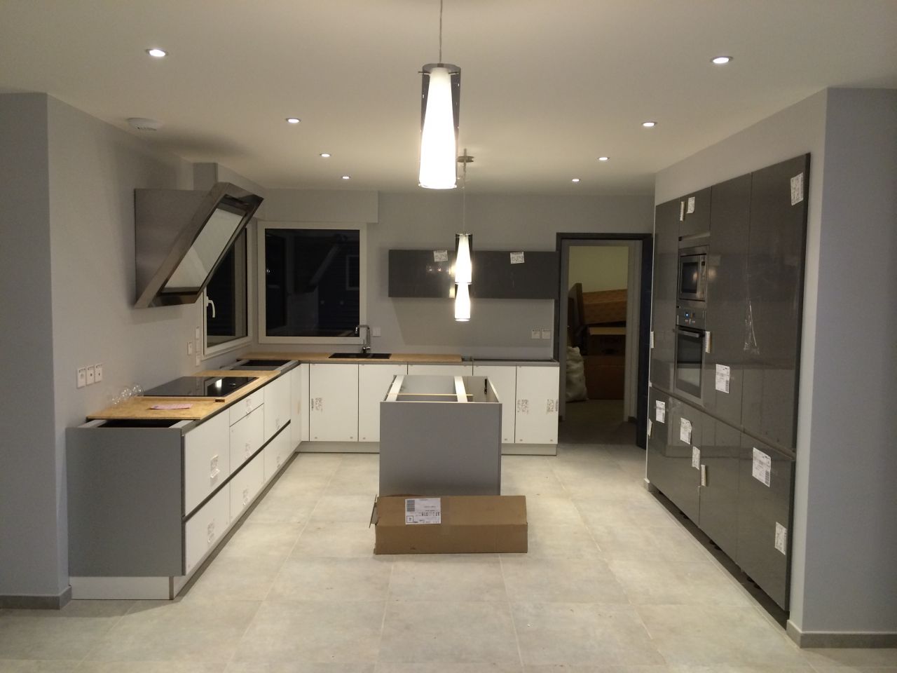 cuisine en construction