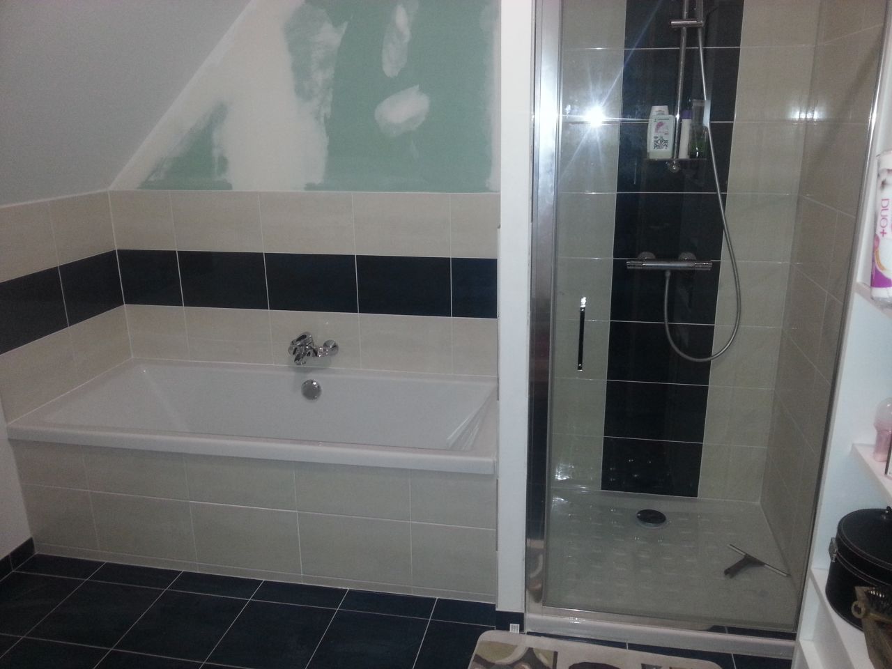 salle de bain en cours