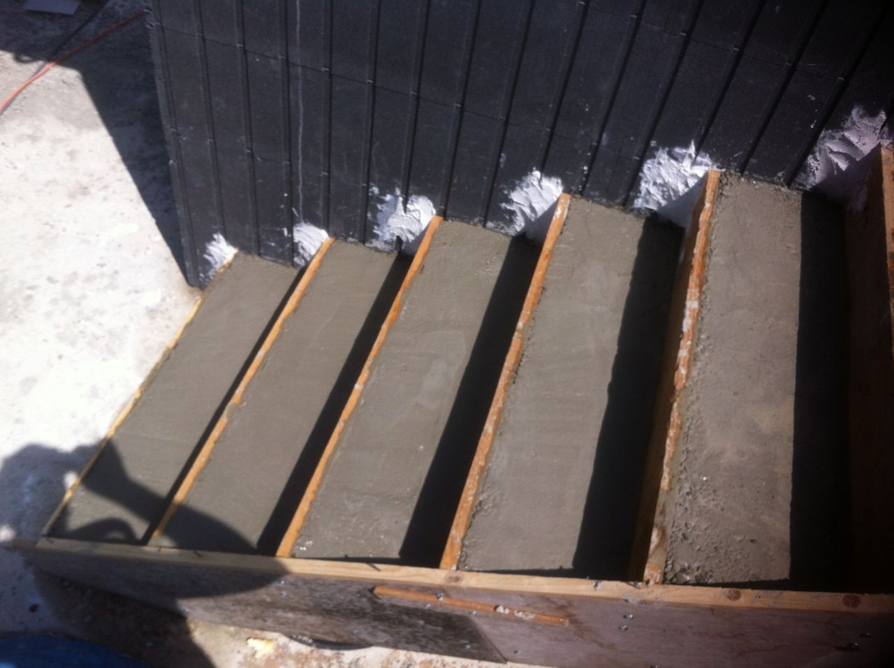 Escalier - Coulage