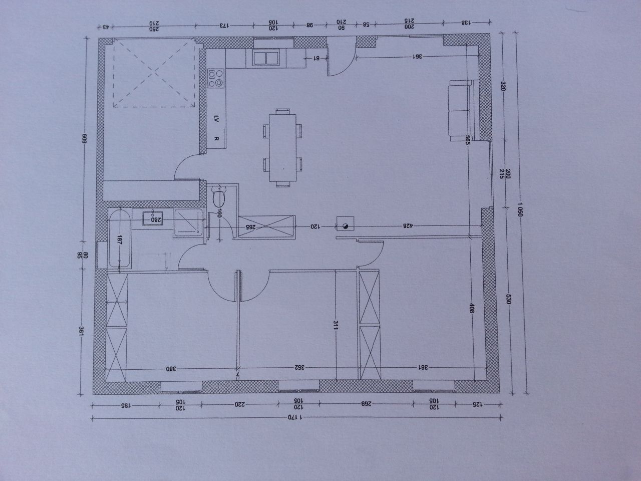 93 m2 vous pouvez donner votre avis je peux encore changer l'interieur hihihi