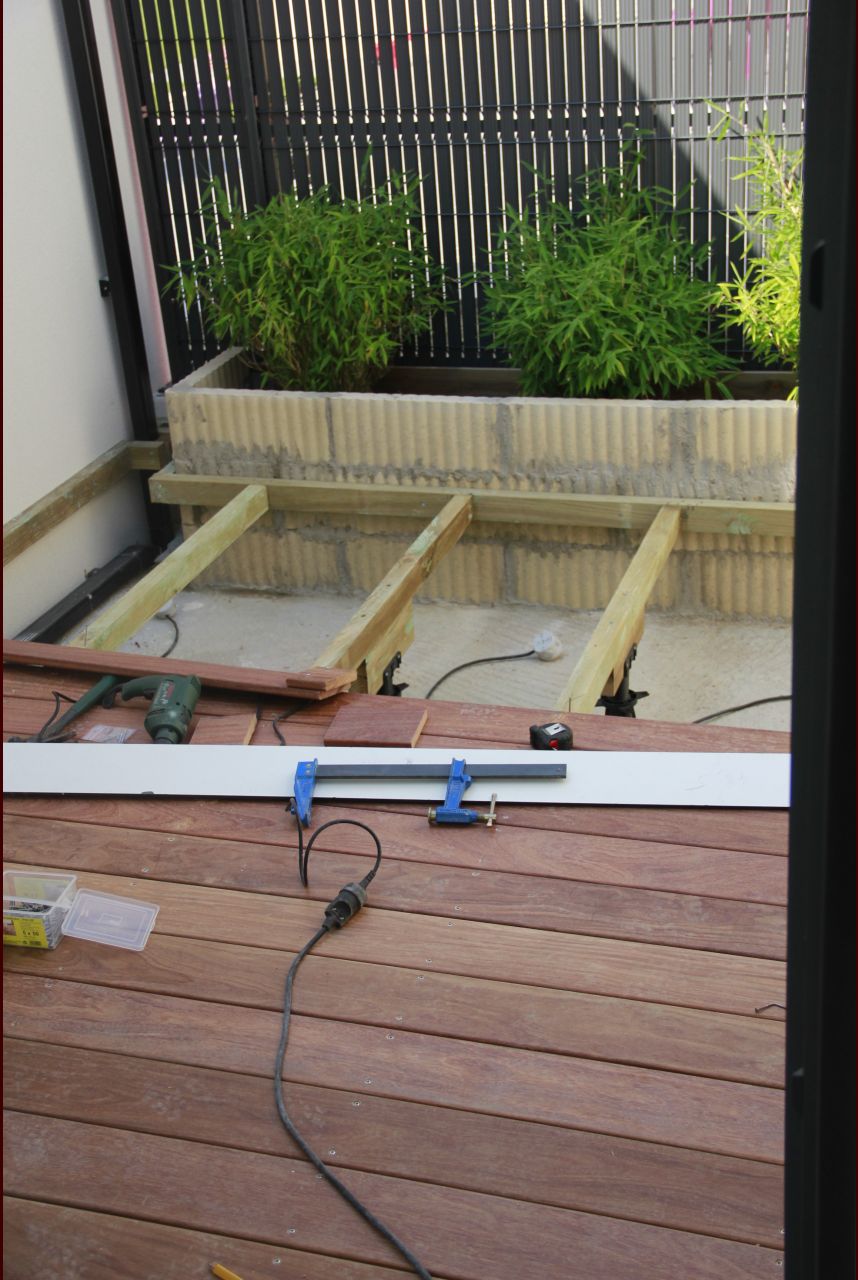 et hop ça avance, patio