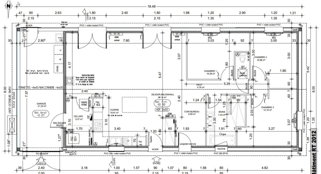 Plan maison