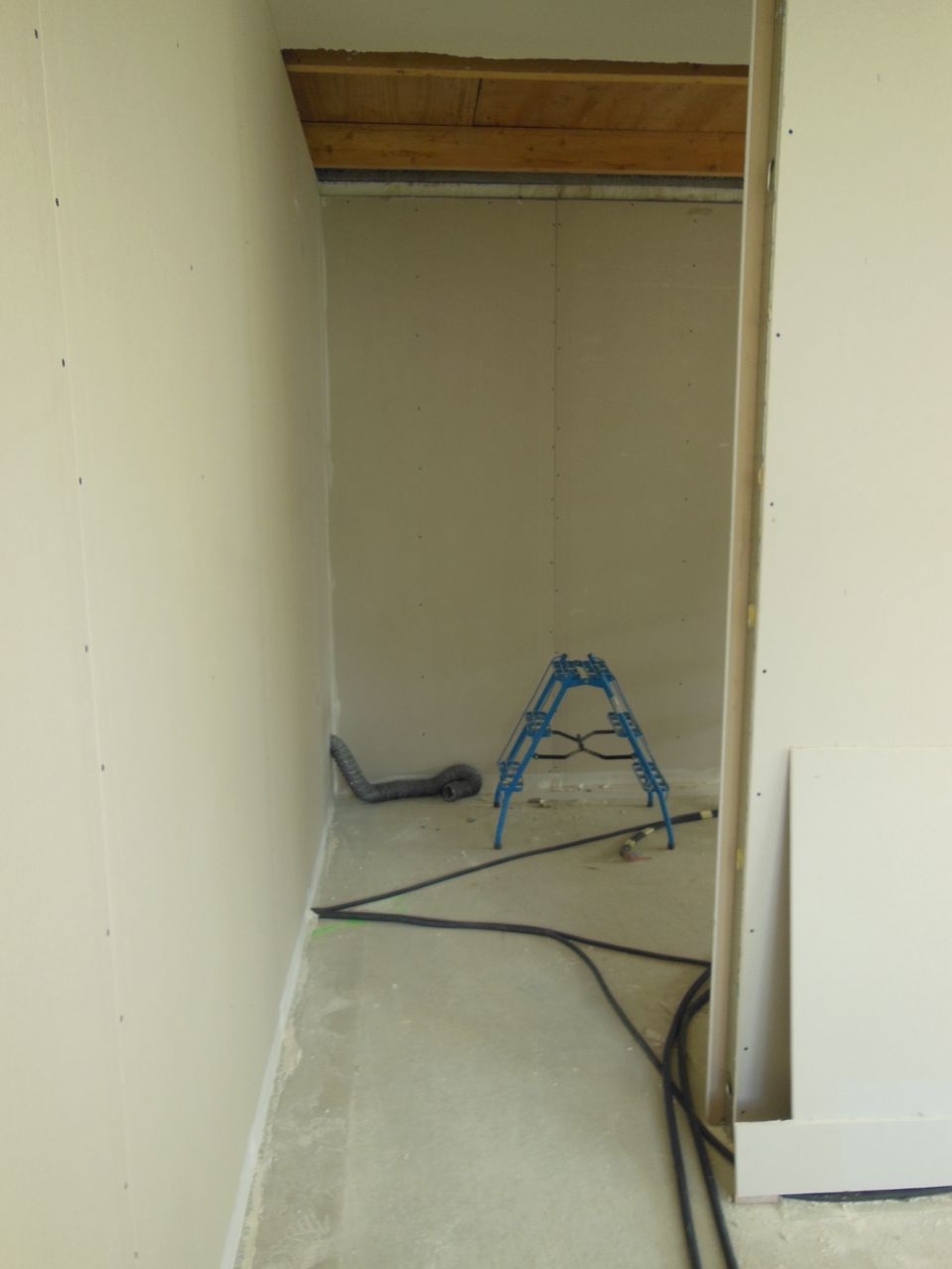 Futur emplacement de l'escalier