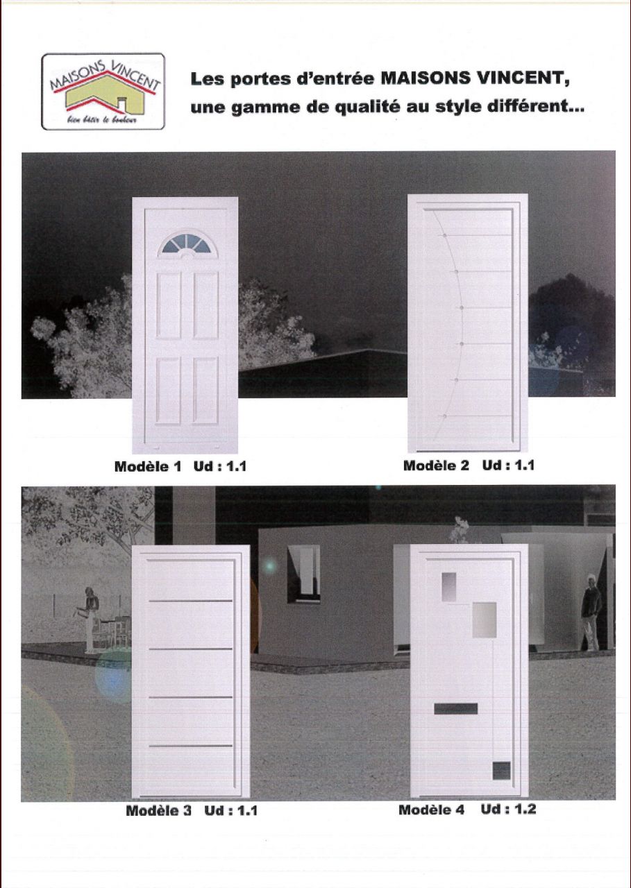 gamme porte d'entrée de notre constructeur en premier choix
