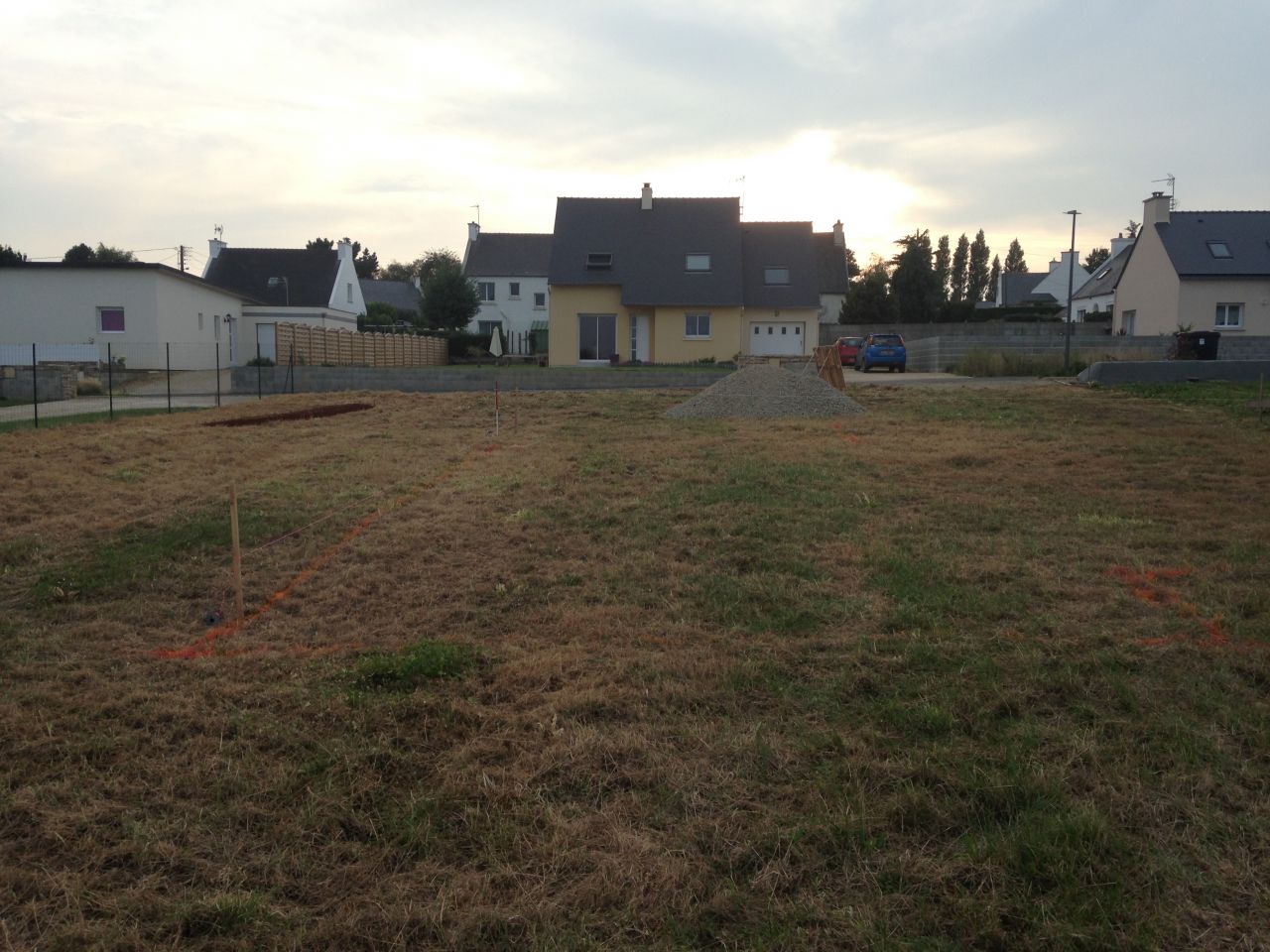 Terrain H-12 avant le début de l'aventure !!