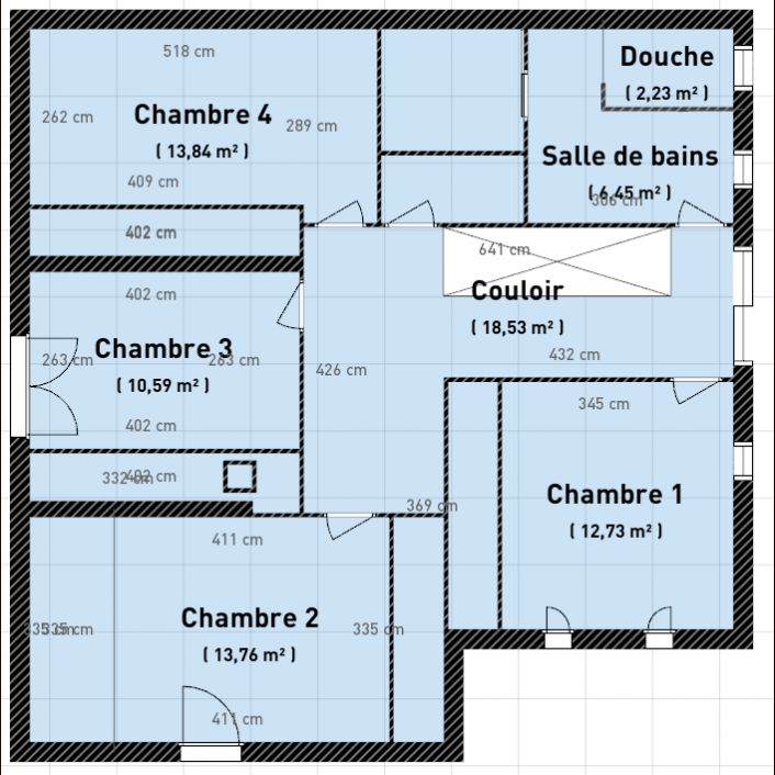 Plan de l'tage / nouvelle proposition