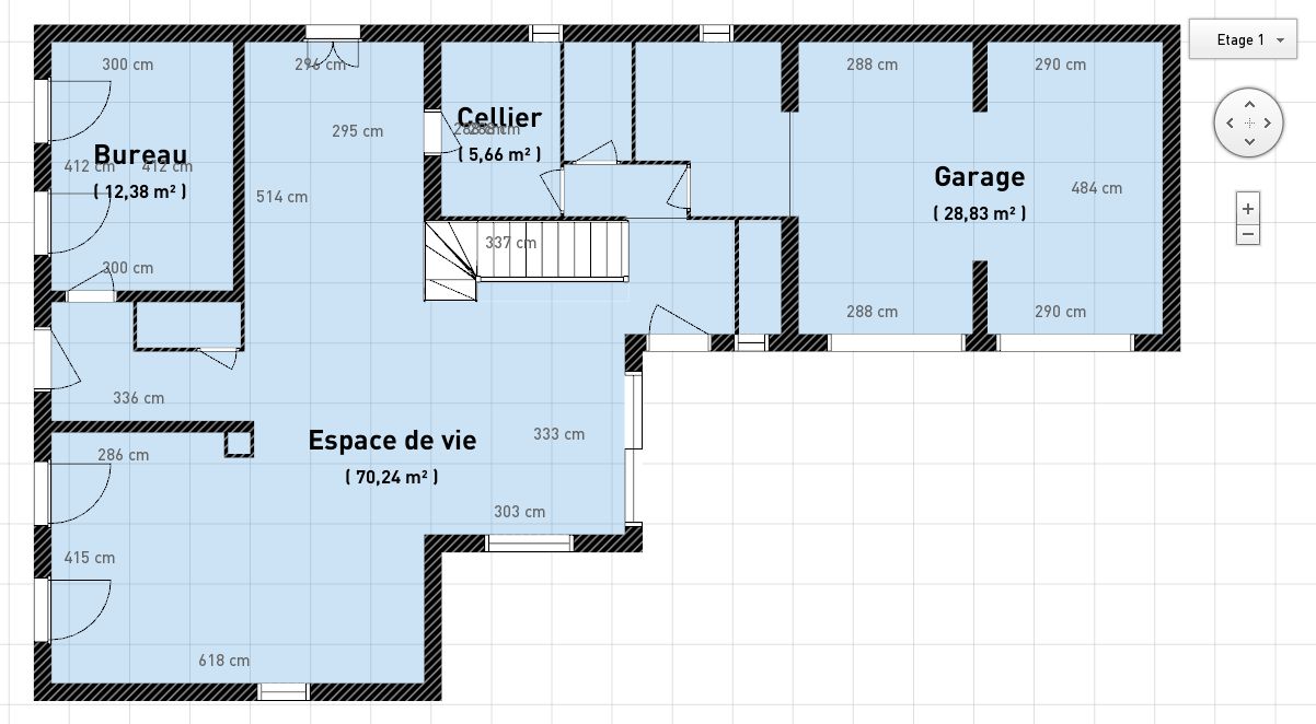 Plan du RDC / nouvelle proposition