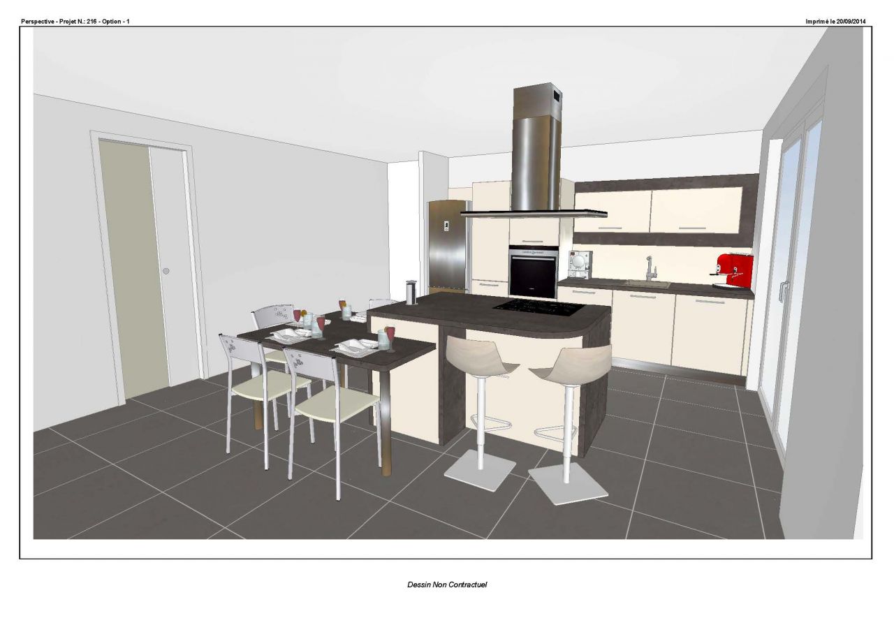 autre proposition de cuisine vue ouest