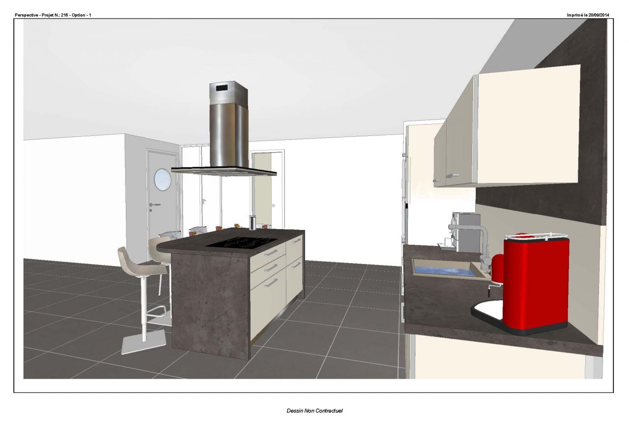 autre proposition de cuisine vue de dessus
