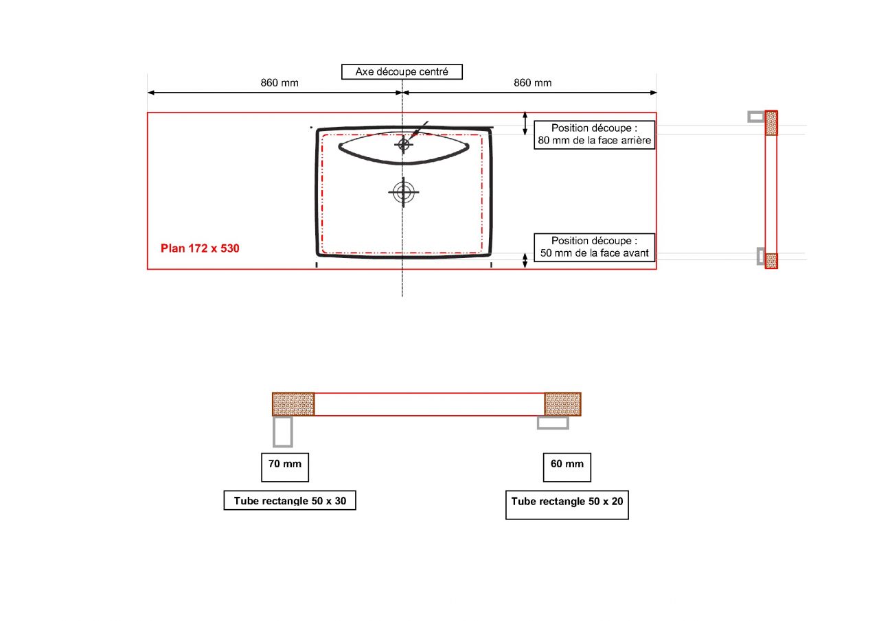 Plan vasque SdB rez