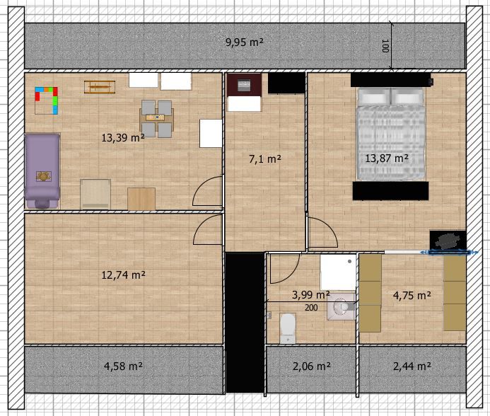 plan combles