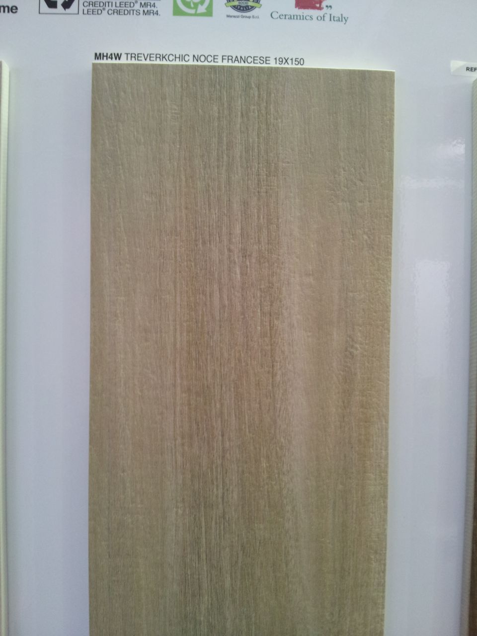 Carrelage Marazzi treverk chic couleur noce francese