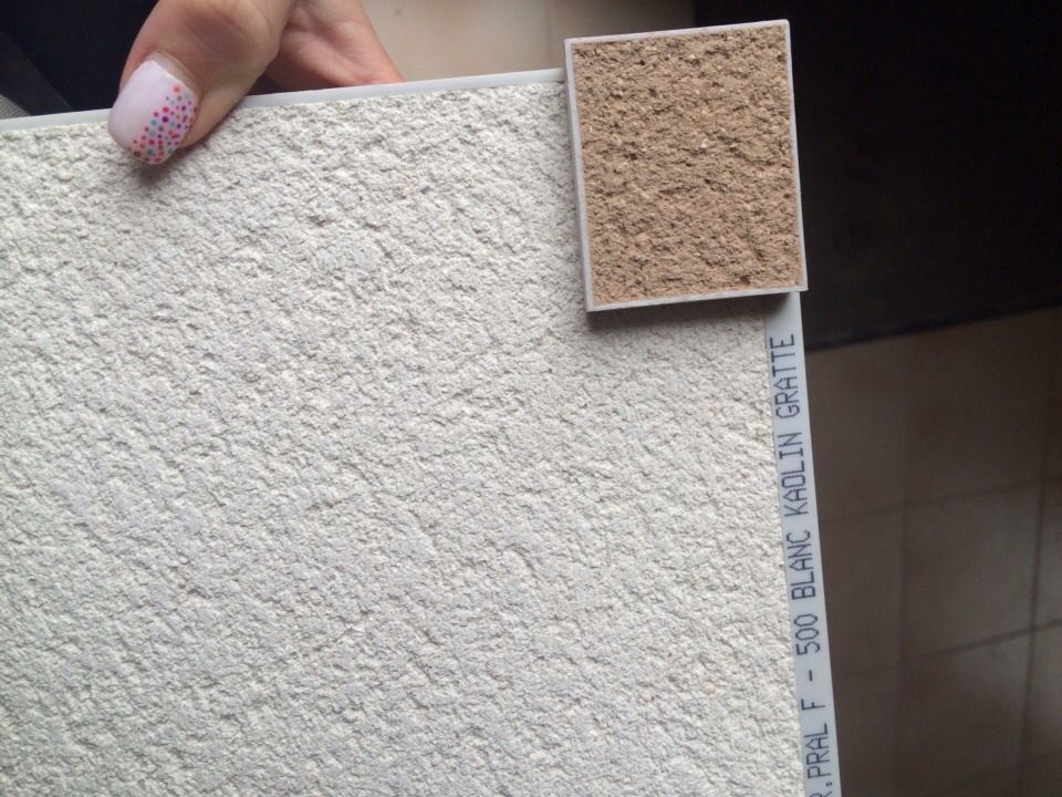 Blanc kaolin 500 Weber, Marron moyen 240 Weber