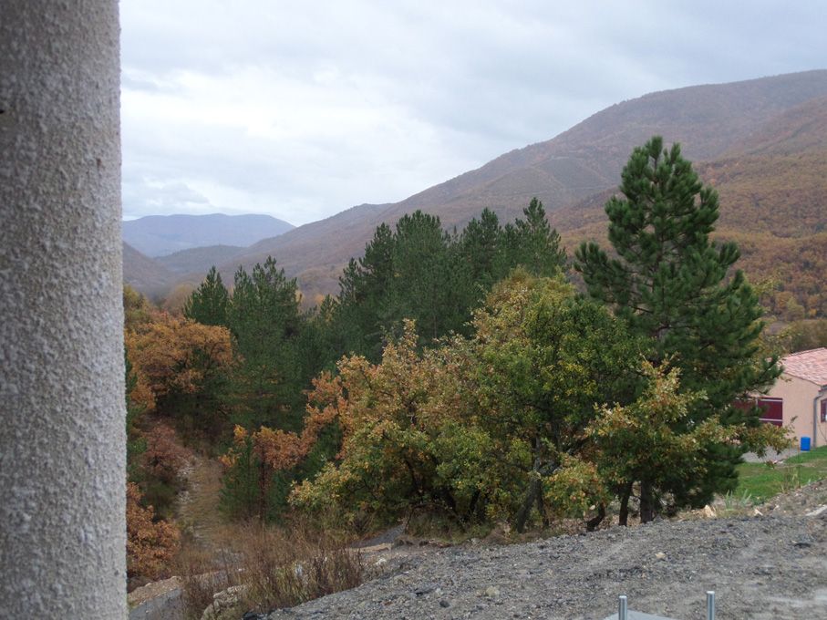 Vue depuis la terrasse est