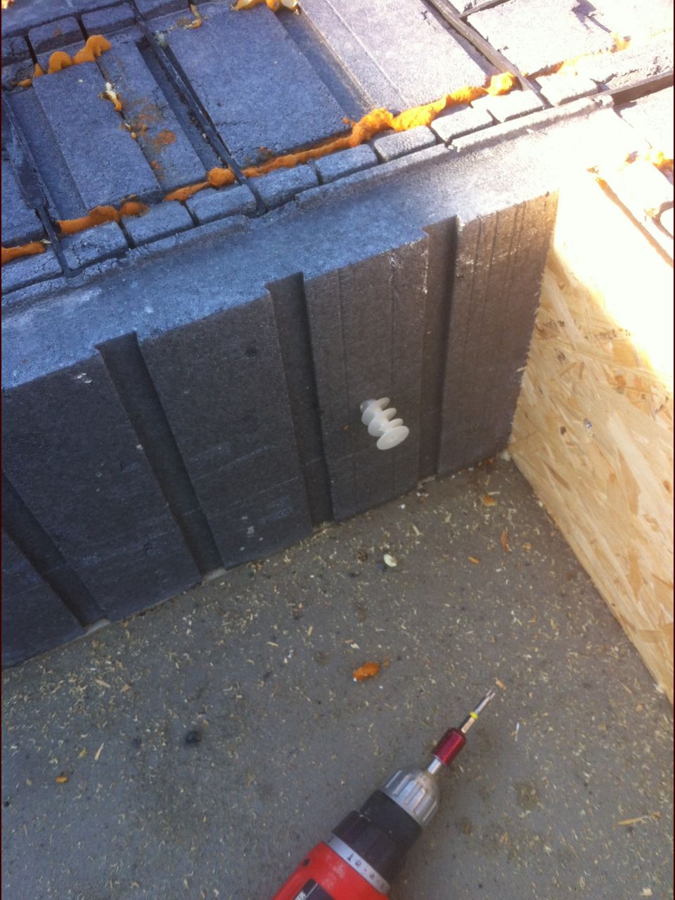 EPDM angle rentrant