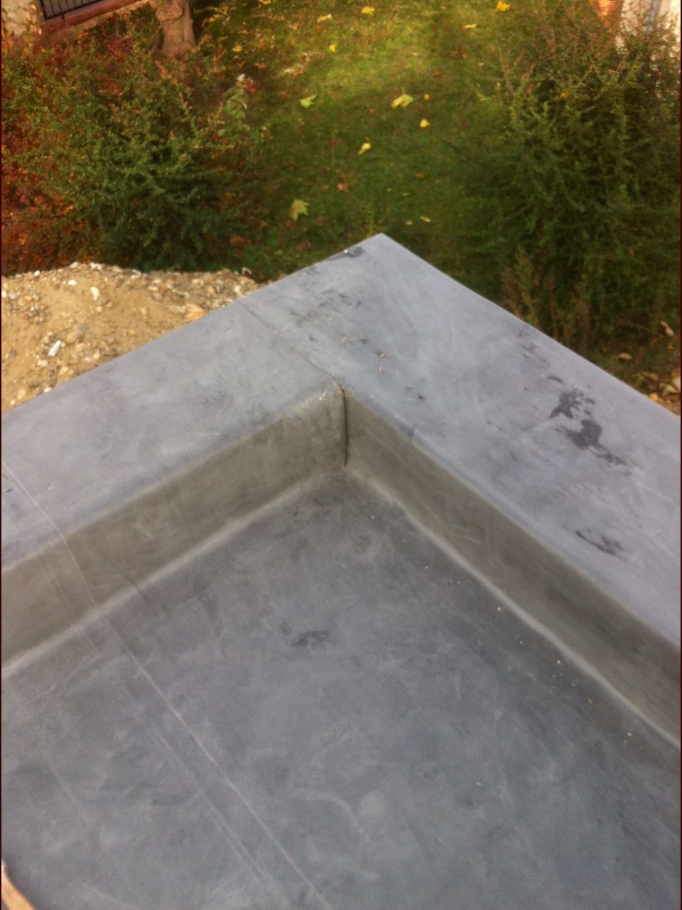 EPDM découpe angle rentrant