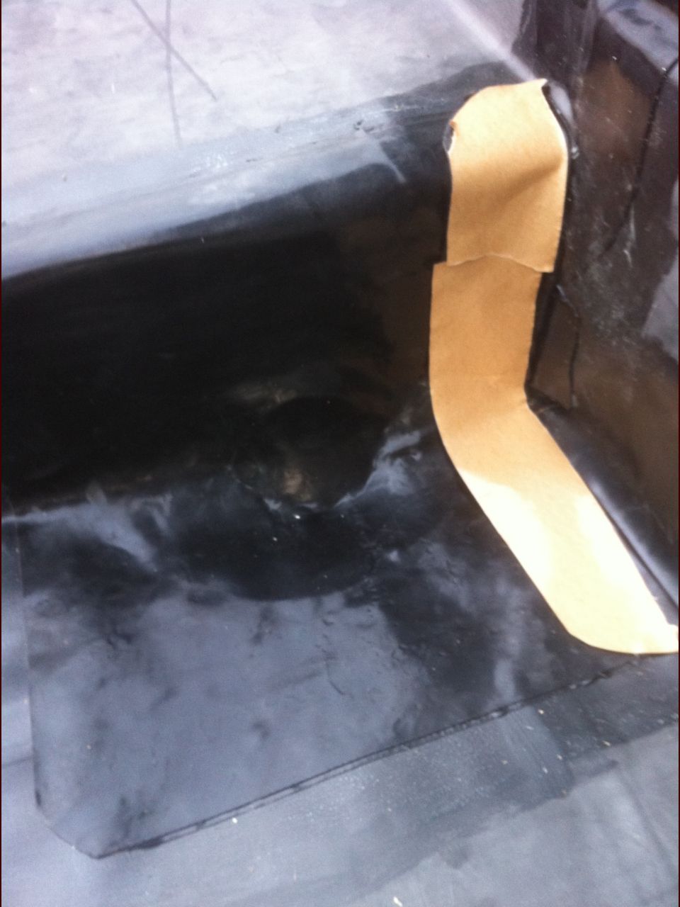 EPDM découpe angle rentrant
