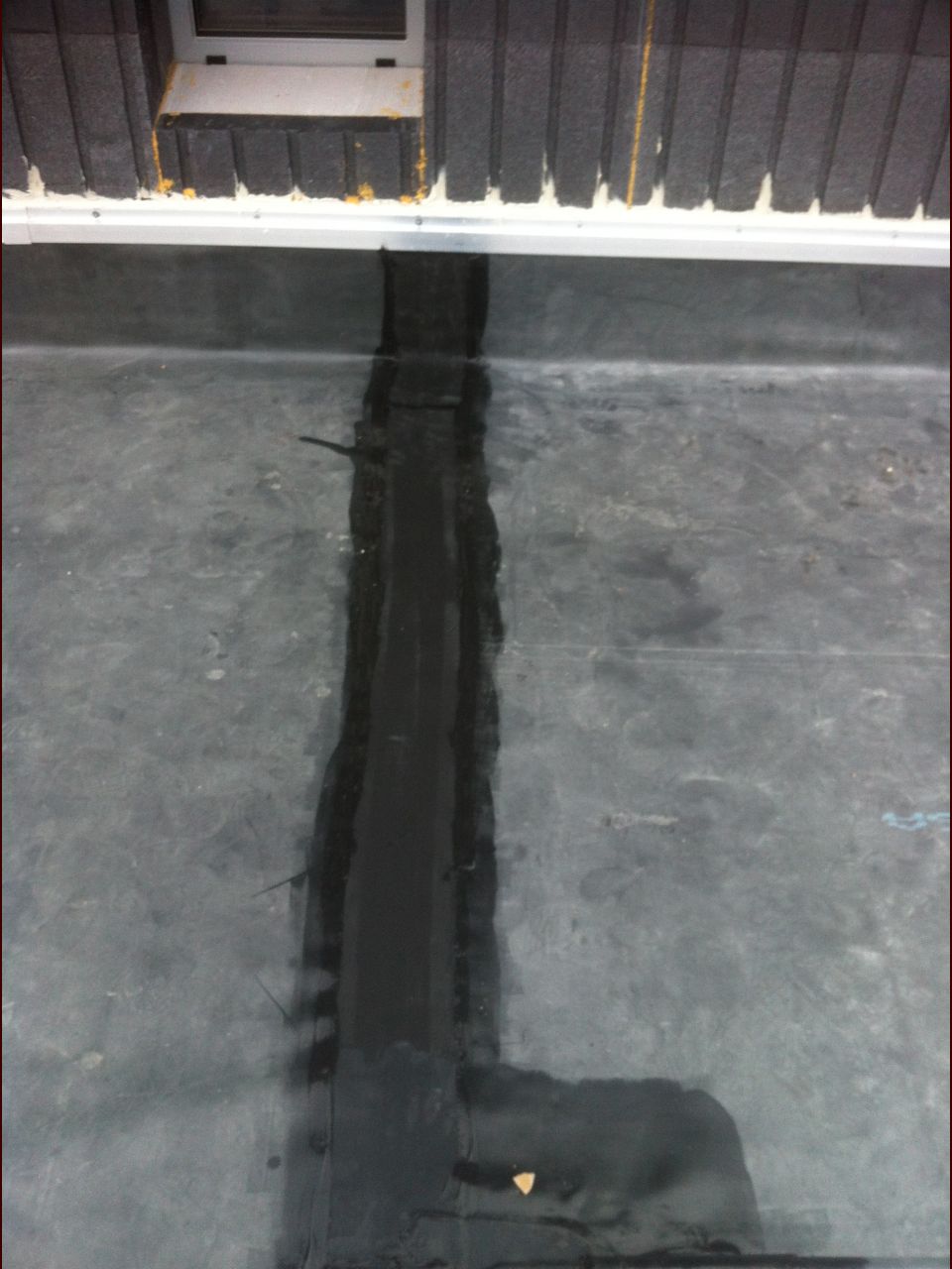EPDM découpe angle rentrant