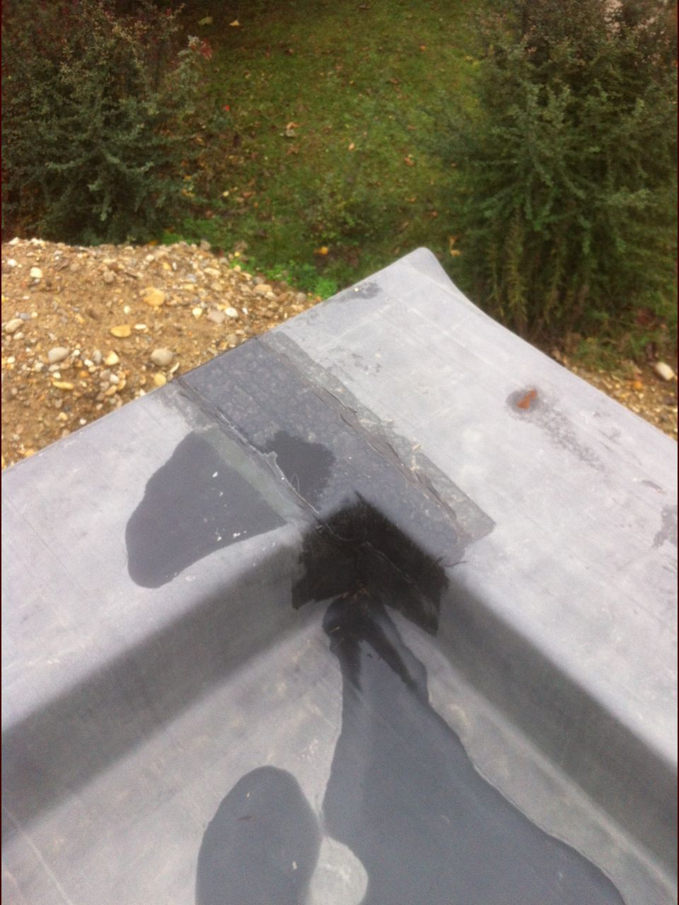 Étanchéité angle rentrant
