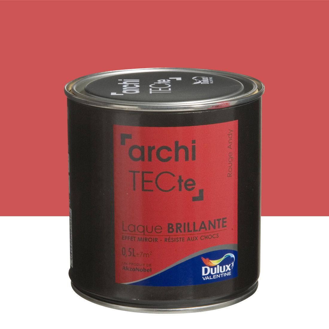 Peinture Rouge Andy DULUX VALENTINE Architecte
