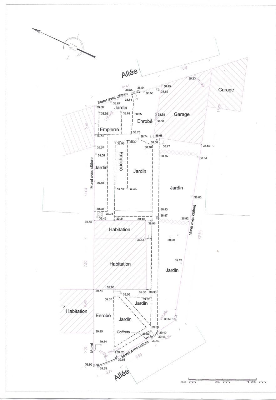 plan du terrain