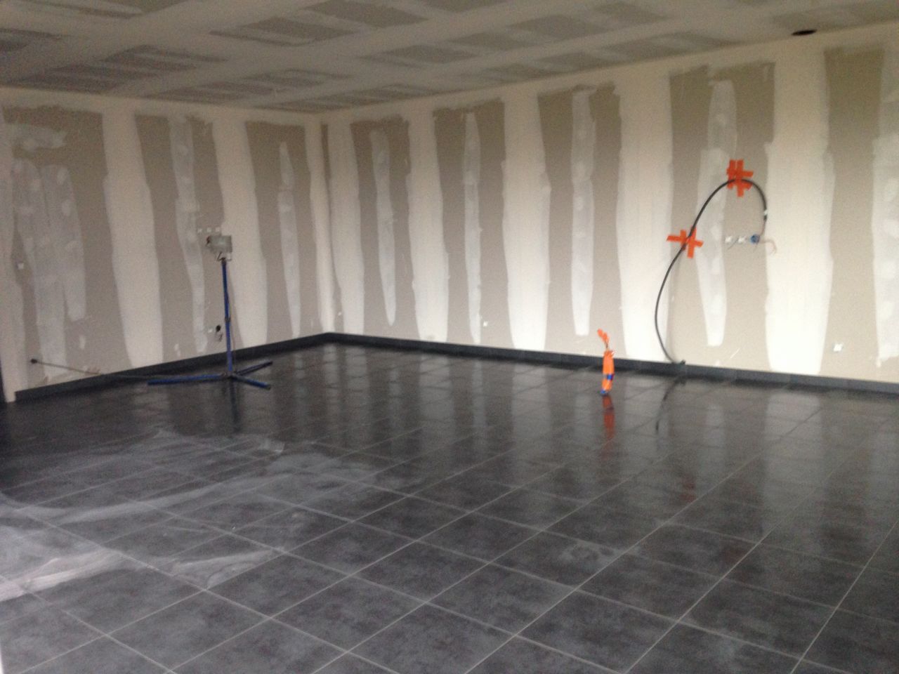 Carrelage terminé