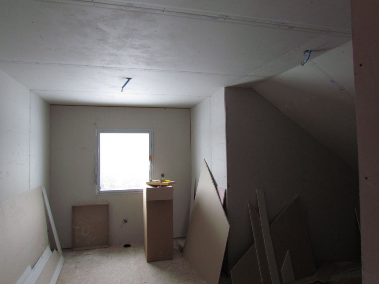 finition placo 1er chambre 3