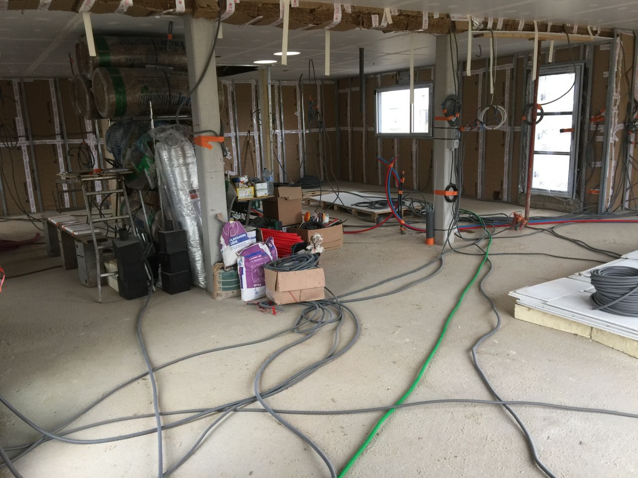 Début de l'electricité
