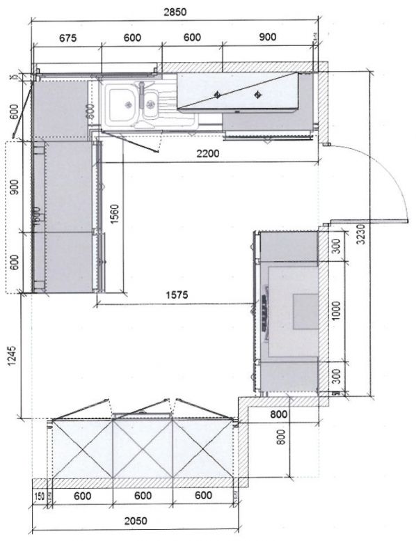 Plan de cuisine