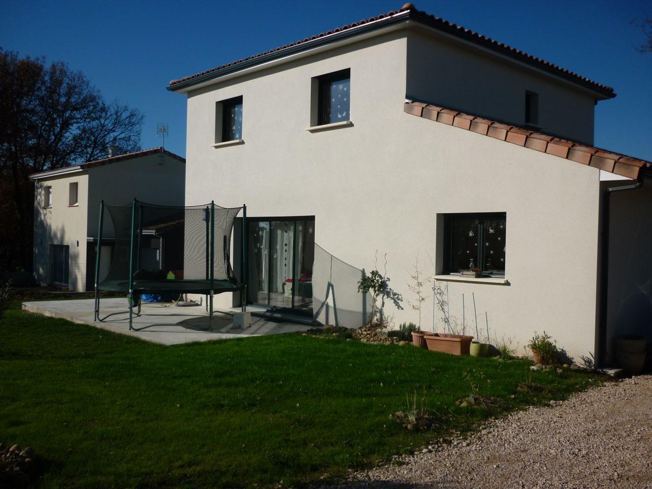 maison finie, gazon poussé !