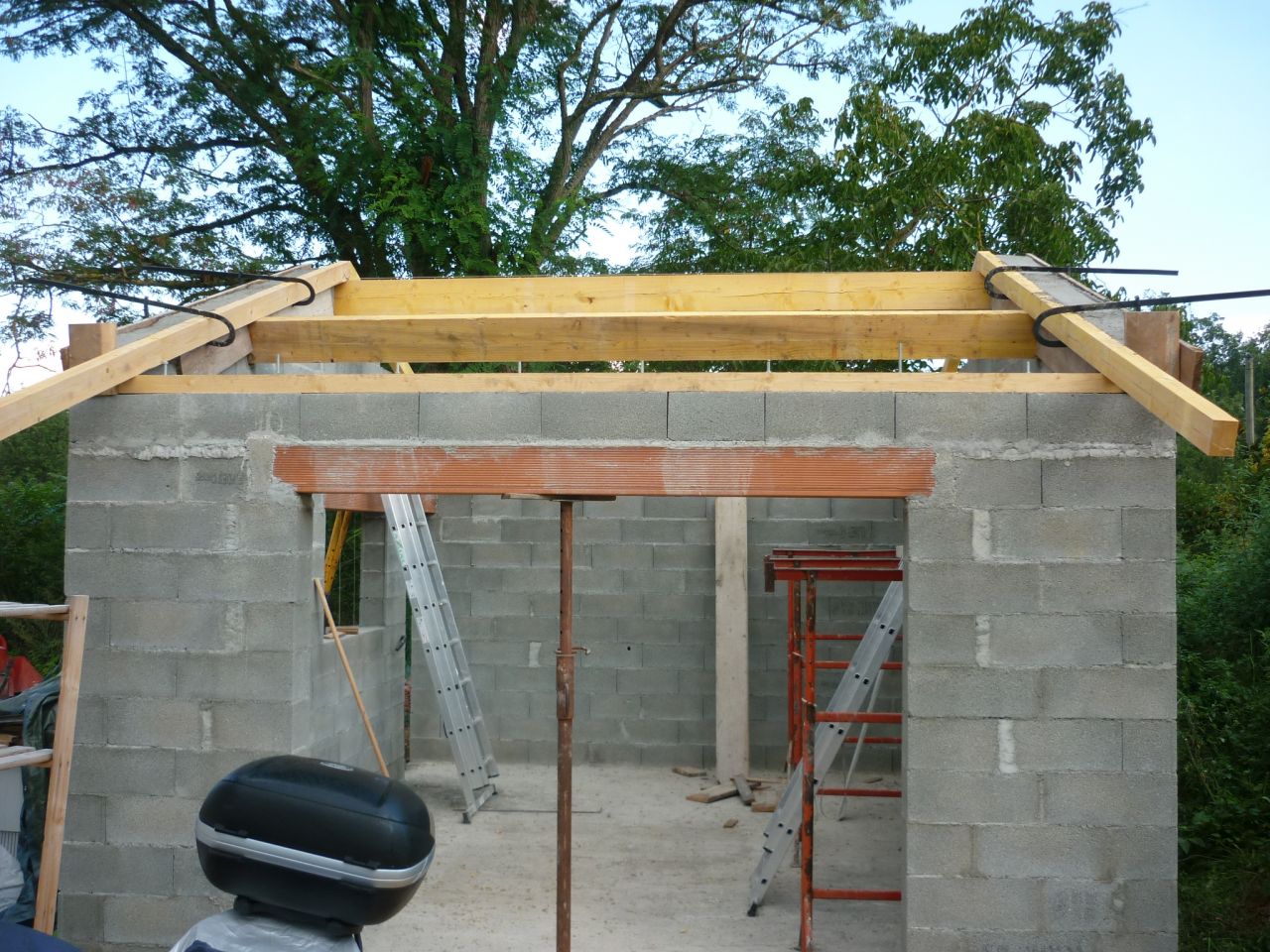 avancée du garage par nous-mêmes