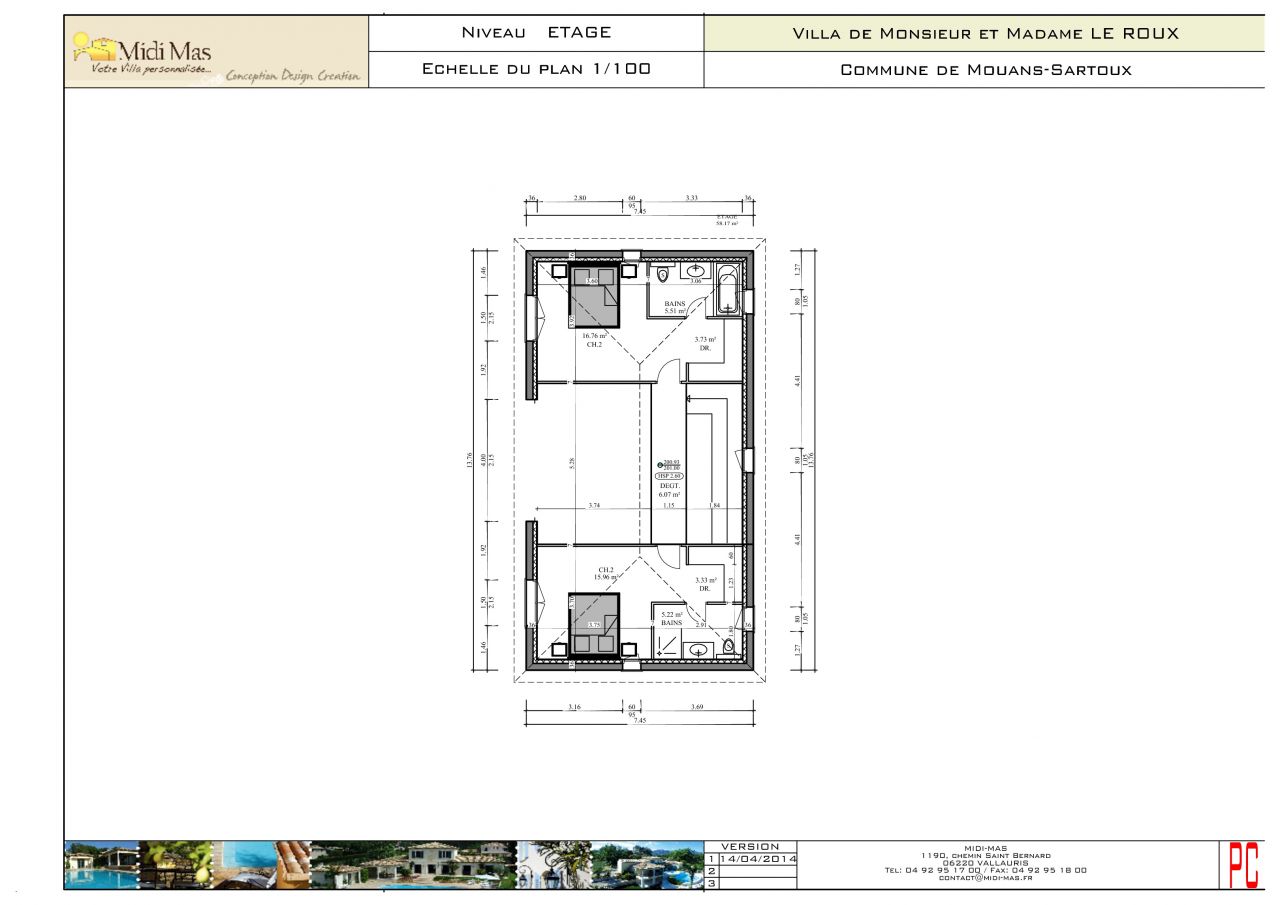 Plan etage