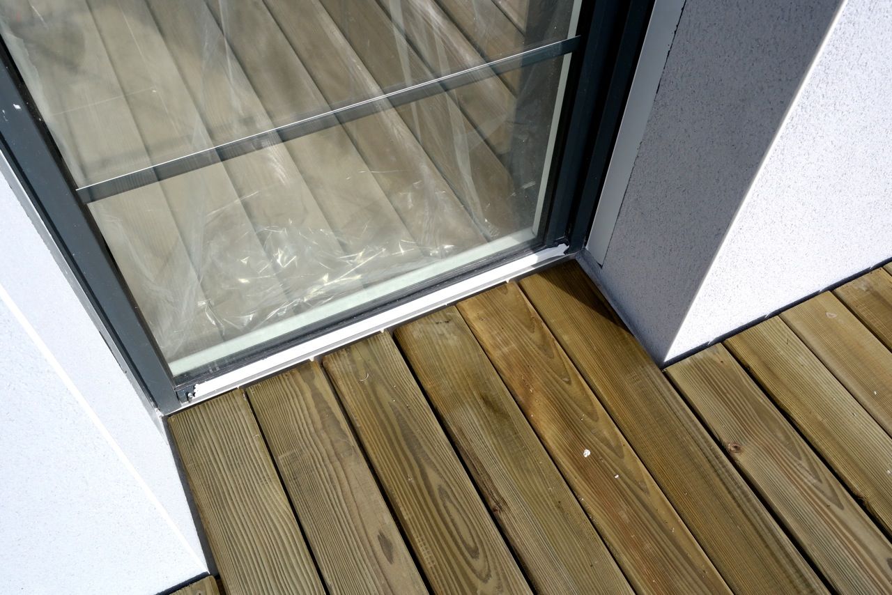 Réalisation de la terrasse