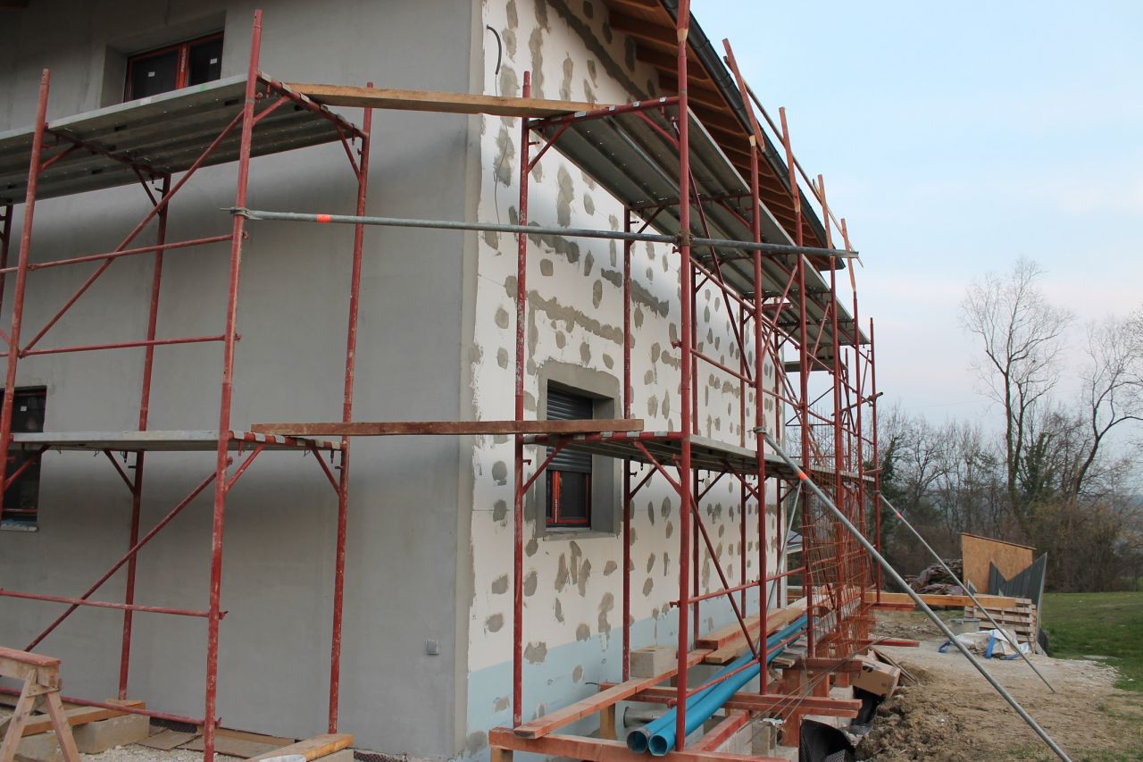 Sous couche 1/2 avant enduit définitif