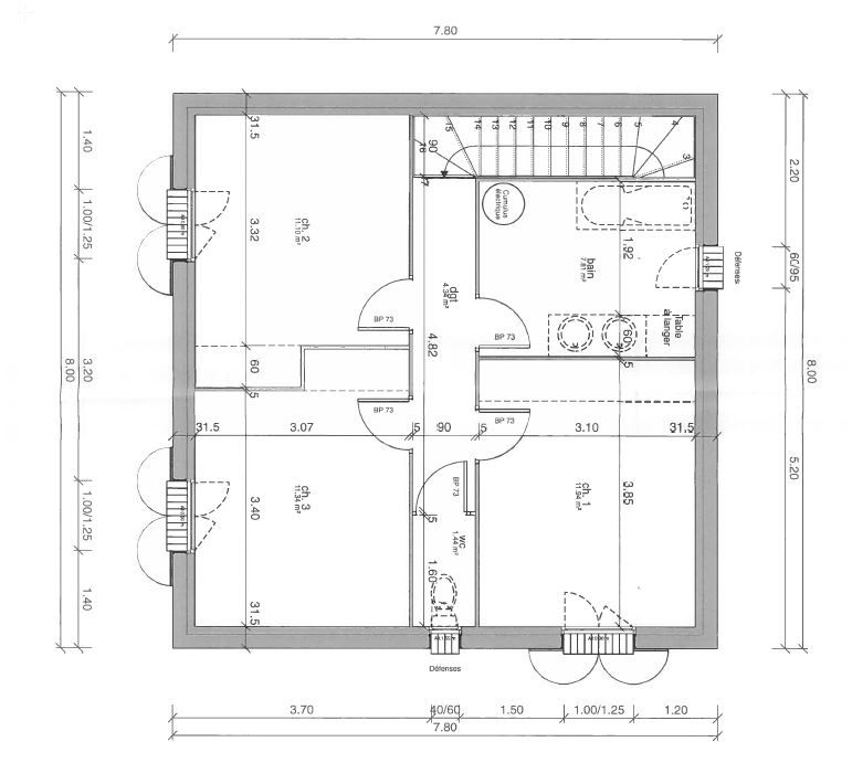 Sans les quelques modifications que nous avons apports depuis dans la salle de bain.