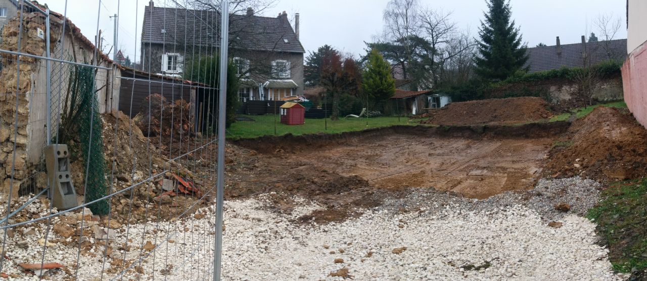 Terrassement du vide sanitaire