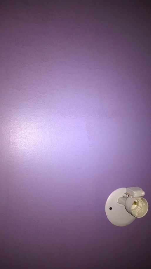 Mur de notre chambre à reprendre