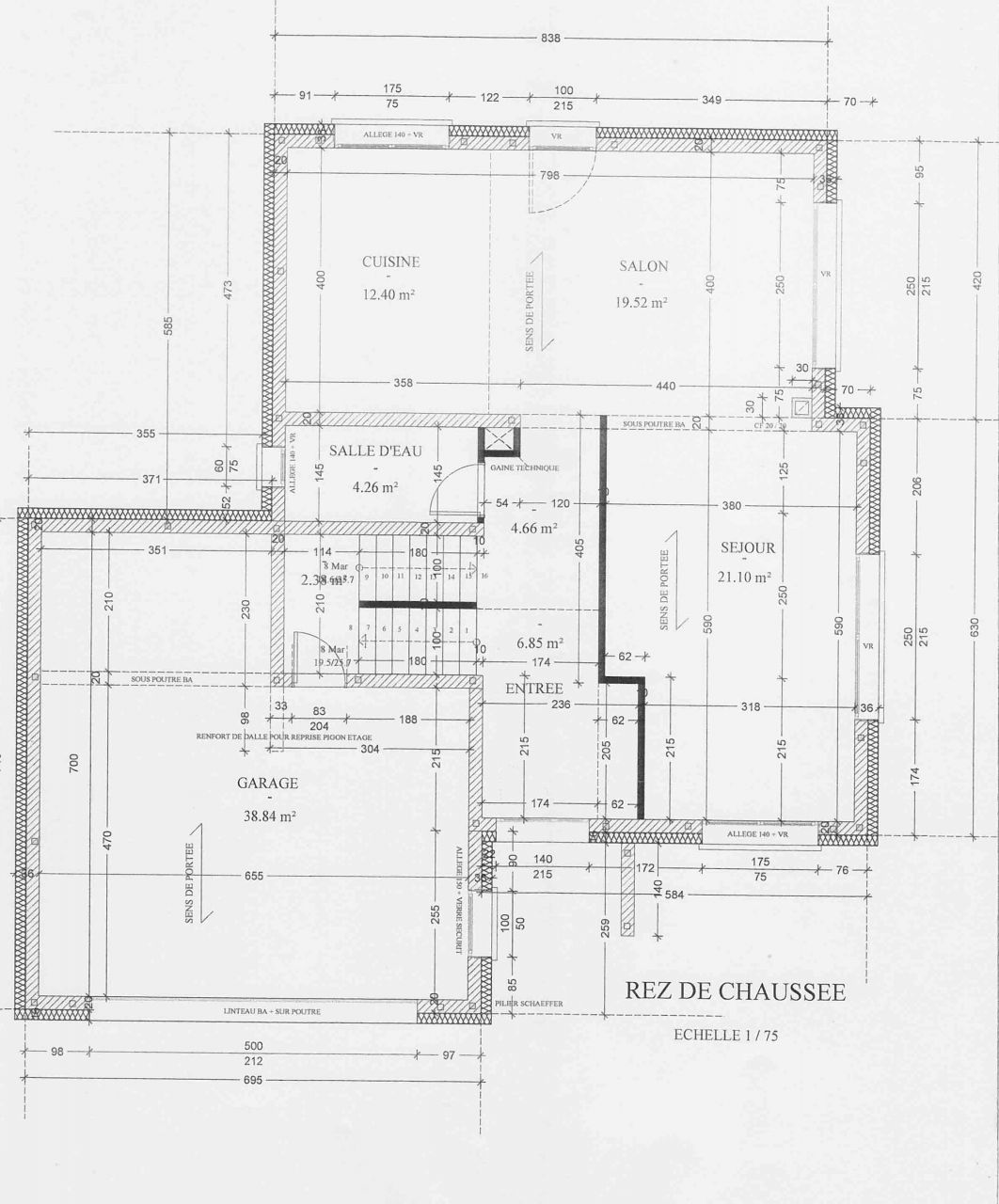 Plan du rdc