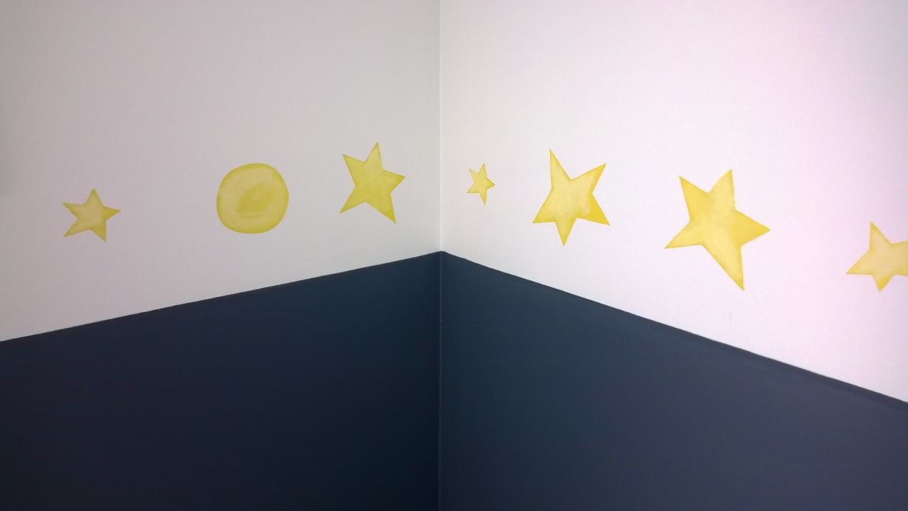 Réalisation de la frise sur le thème du Petit Prince.
