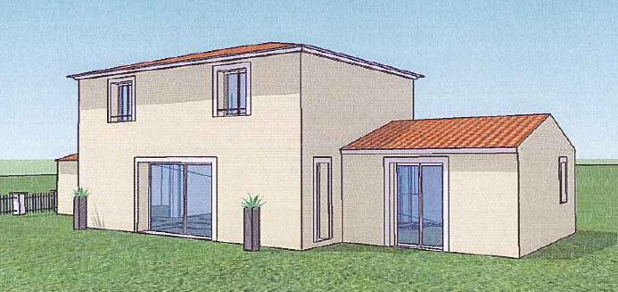 Visuel extérieur (façade sud)