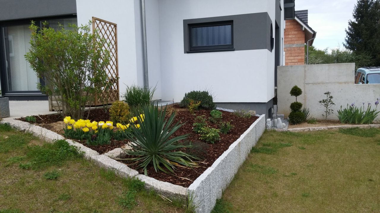 espace plantation à l'avant