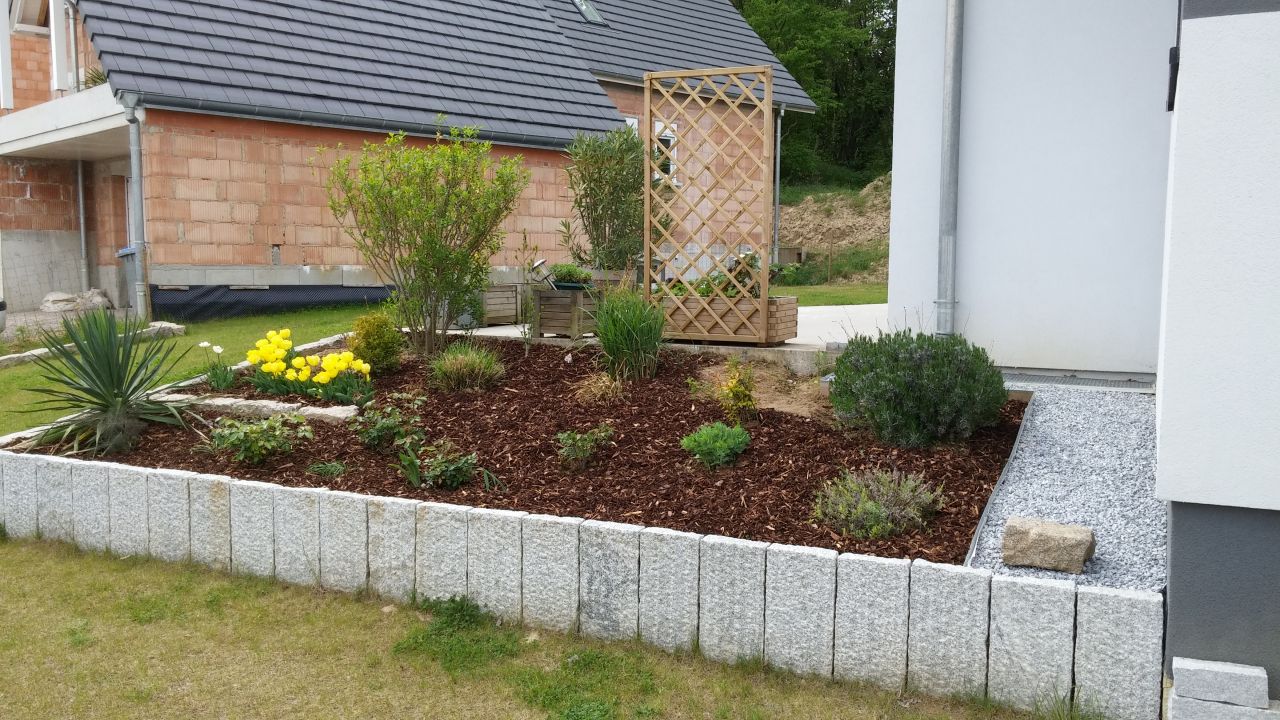 espace plantation à l'avant