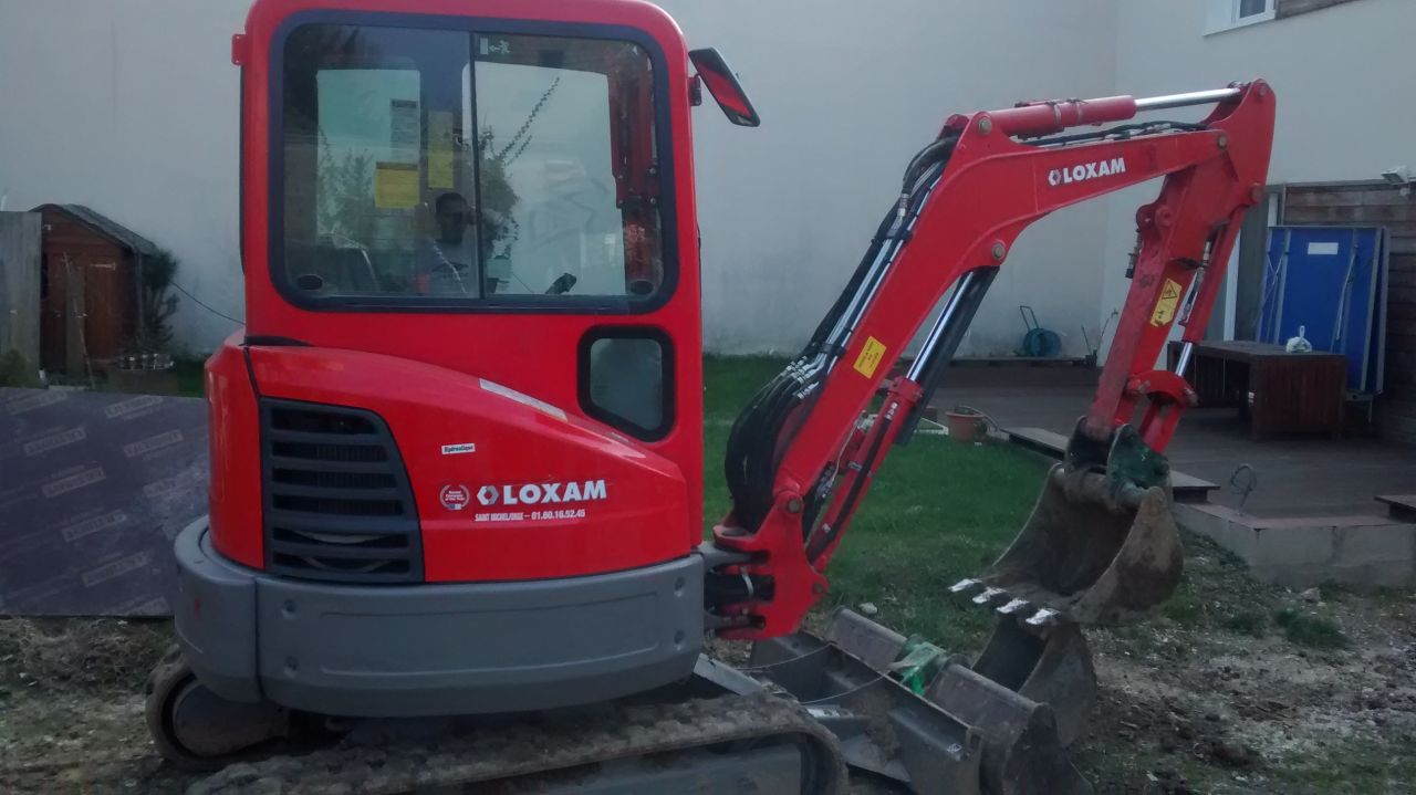 Machine pour le terrassement