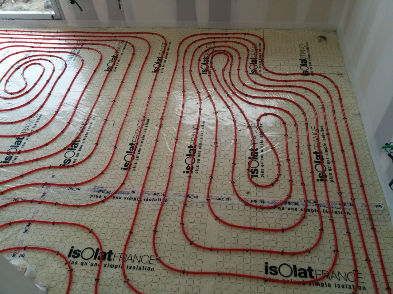 Circuit chauffage au sol