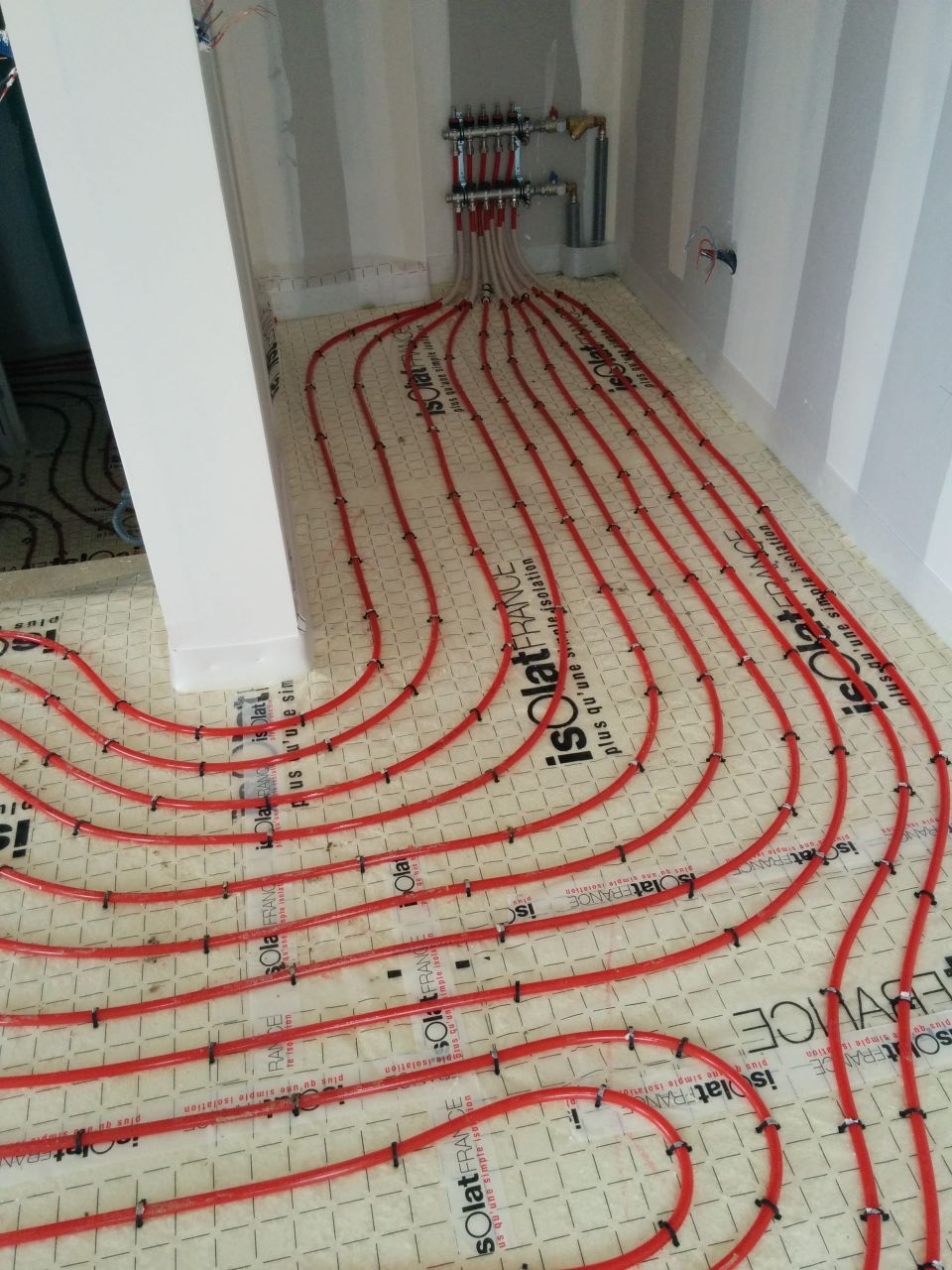 Circuit chauffage au sol