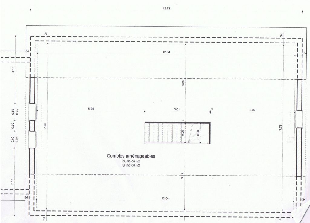 plan combles